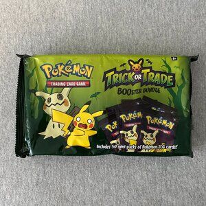 Pokémon 2023 Trick or Trade BOOster Bundle Halloween 50 Packs 150 Cards Sealed